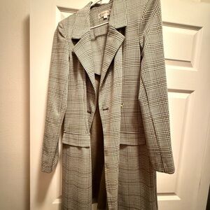 Nanette Nanette Lepore Plaid Jacket/Coat